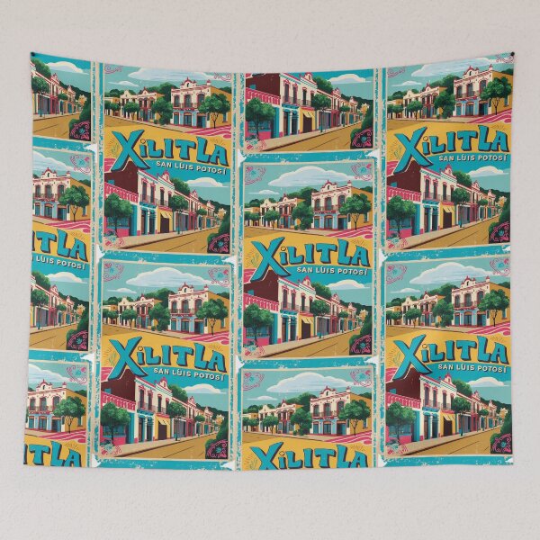 Item preview, Xilitla San Luis Potosí México Pueblo Mágico Postal Viajes Vintage designed and sold by TravelPostcardGems.