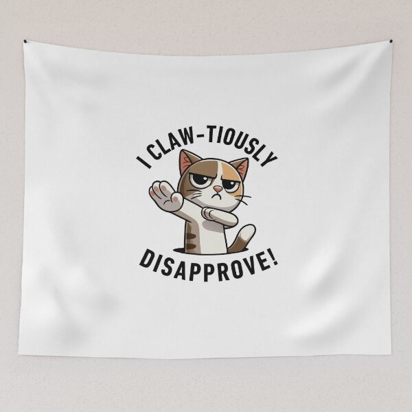 Item preview, I claw-tiously disapprove! designed and sold by mksjr.