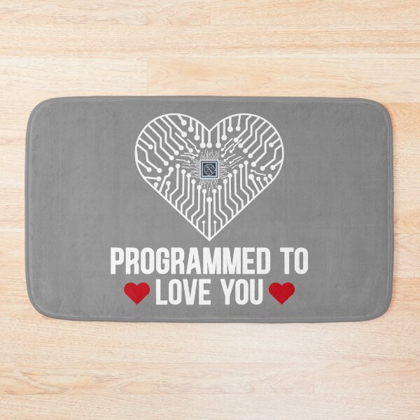 Item preview, Heart programmed to love you designed and sold by Design Shop.