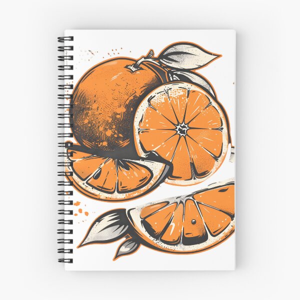 Item preview, Ilustracion de Naranja Dibujada a Mano Diseno para Camisetas designed and sold by mrmonsif.