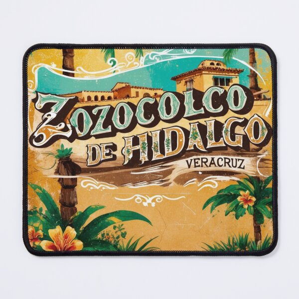 Item preview, Zocolco de Hidalgo Veracruz Mexico Magic Town Postcard Vintage Travel designed and sold by TravelPostcardGems.