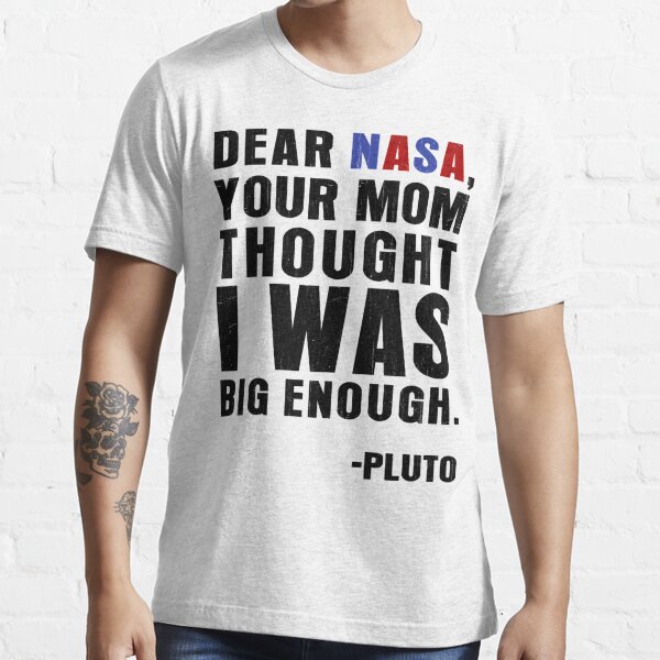 I Love Pluto Youth T-shirt White Celebrating NASA'S New Horizons Gift For Kids 