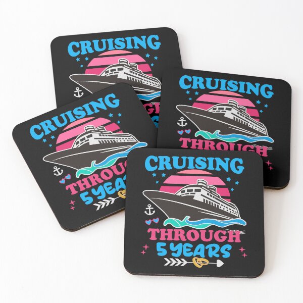 Item preview, Cruising Through 5 Years Wedding Anniversary designed and sold by HandicraftArt.