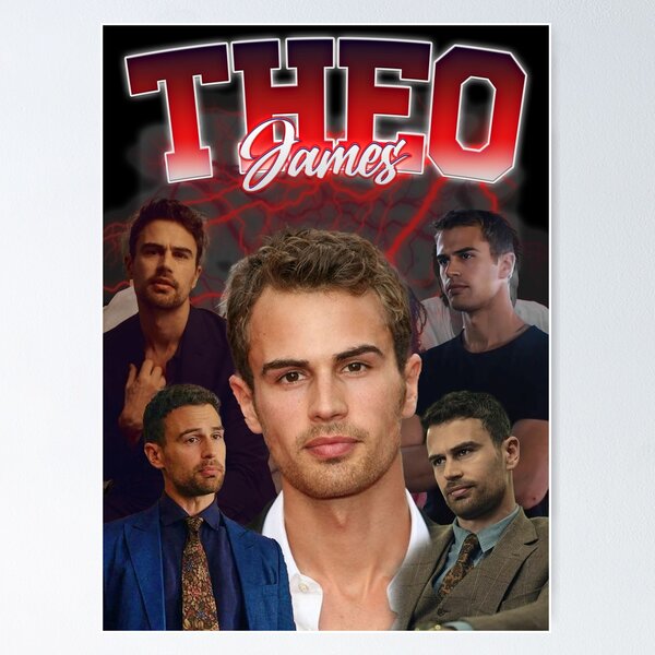 Item preview, Theo James Retro Style designed and sold by deluluhaze.