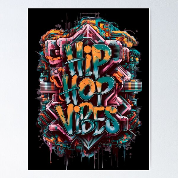 Hip-Hop Explosion: Graphic of a Young Artist