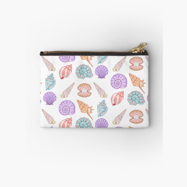 Item preview, Colorful Pastel Sea Shells Vector Set designed and sold by Alex Jade.