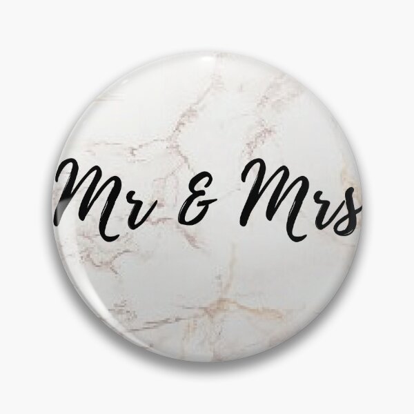 Item preview, Mr & Mrs Pink Marble and Rose Gold Print designed and sold by Laura Dawson.