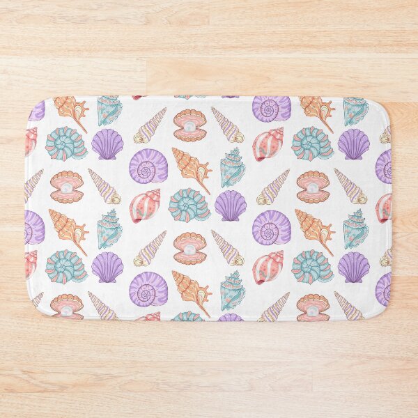 Item preview, Colorful Pastel Sea Shells Vector Set designed and sold by Alex Jade.