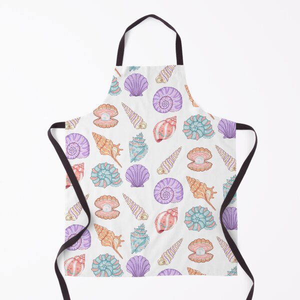 Item preview, Colorful Pastel Sea Shells Vector Set designed and sold by Alex Jade.