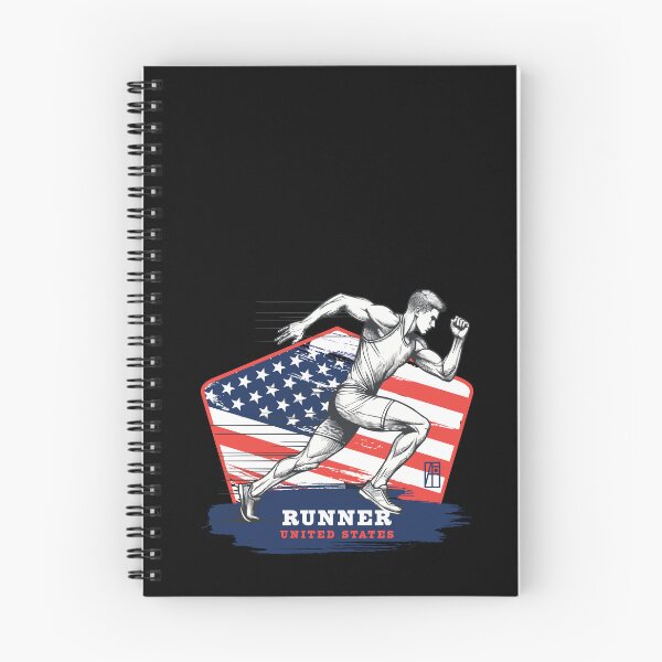 Item preview, RUNNER - USA - SPORT SQUAD - 1 designed and sold by ArtProjectShop.