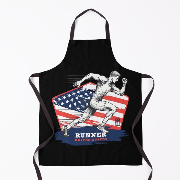 Item preview, RUNNER - USA - SPORT SQUAD - 1 designed and sold by ArtProjectShop.