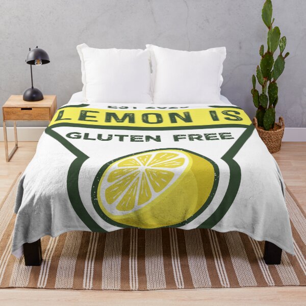 Item preview, "Lemon is Gluten-free" t shirt design series designed and sold by MyGluteesFree77.