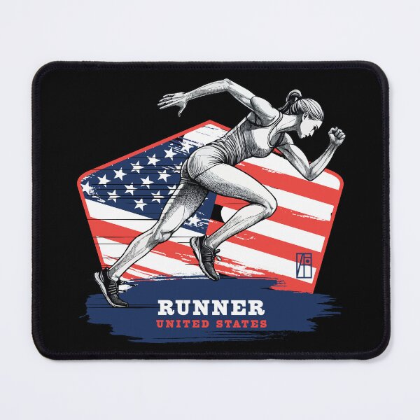 Item preview, RUNNER - USA - SPORT SQUAD - 2 designed and sold by ArtProjectShop.