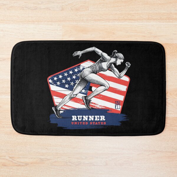 Item preview, RUNNER - USA - SPORT SQUAD - 2 designed and sold by ArtProjectShop.