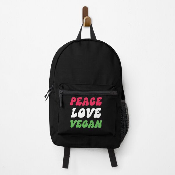 Vista previa del artículo con la obra « paz amor vegano », diseñado y vendido por uniqueyou12.