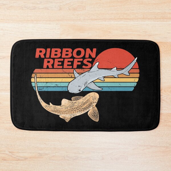 Item preview, Ribbon Reefs Australia Zebra Shark designed and sold by NicGrayGraphic.
