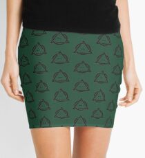 Theta-Delta Therian Symbol Therianthropy Mini Skirt