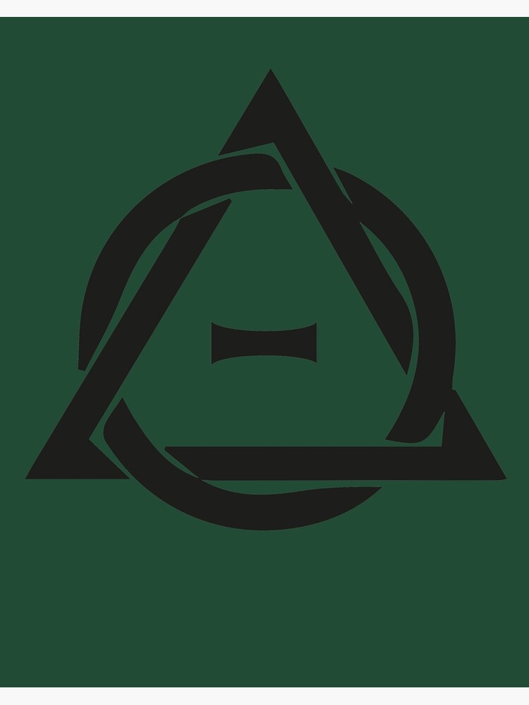 Theta-Delta Therian Symbol Therianthropy | Sticker