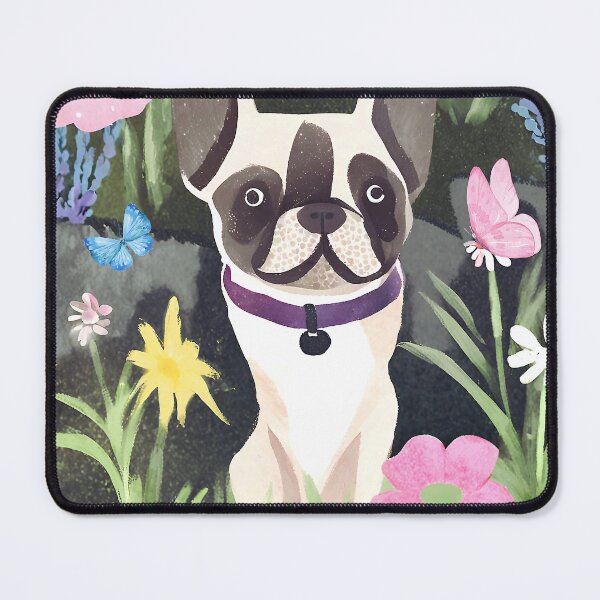Item preview, Flower Frenchie designed and sold by shaang.