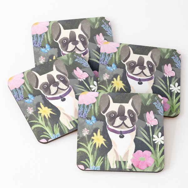 Item preview, Flower Frenchie designed and sold by shaang.