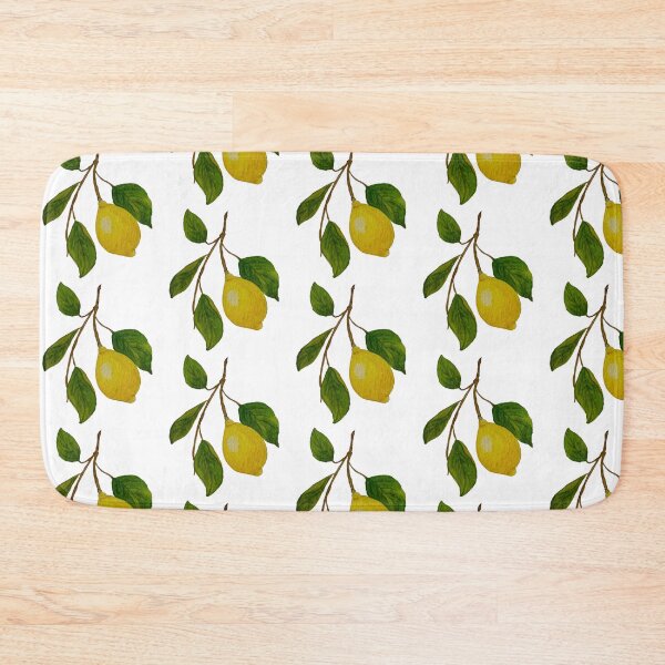 Item preview, Lemon branch pattern designed and sold by dreamtravel.