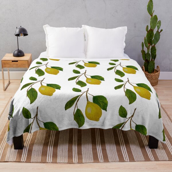 Aperçu de l'œuvre Motif de branche de citron créée et vendue par dreamtravel.
