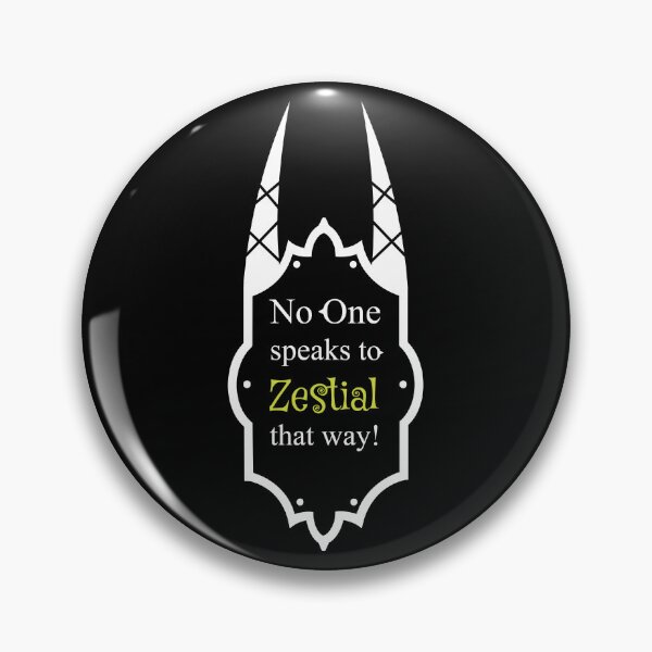Item preview, Hazbin No one speaks to Zestial that way designed and sold by angsty-angst.