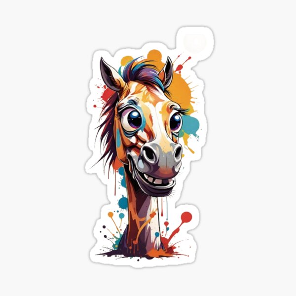 Item preview, Funny horse designed and sold by django727.
