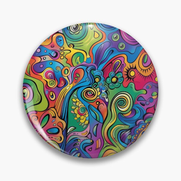 Item preview, bright pattern, designed and sold by GalynaLB.