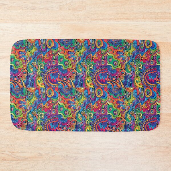 Item preview, bright pattern, designed and sold by GalynaLB.