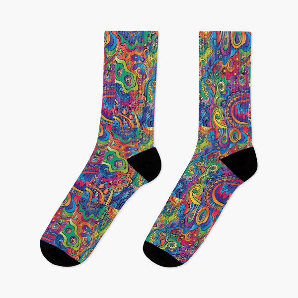 Item preview, bright pattern, designed and sold by GalynaLB.
