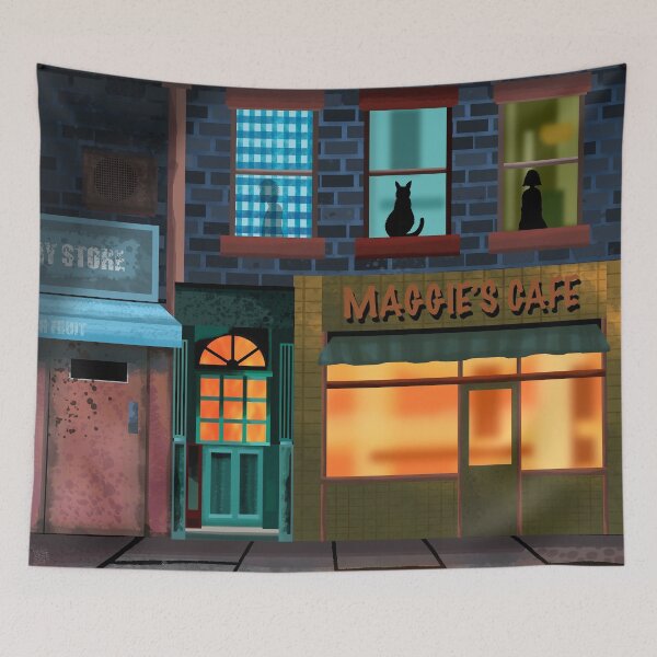 Item preview, Maggie's Cafe  designed and sold by Andrew  Hitchen.
