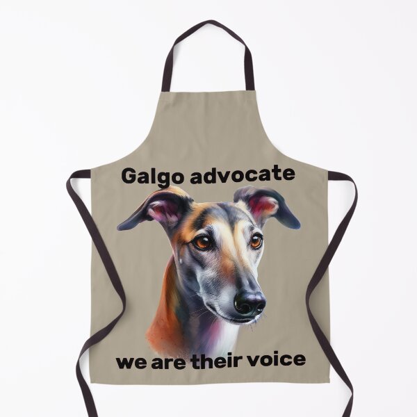 Item preview, Advocate of the Galgos - We give them a voice - Galgo Español in watercolor designed and sold by Berlini.
