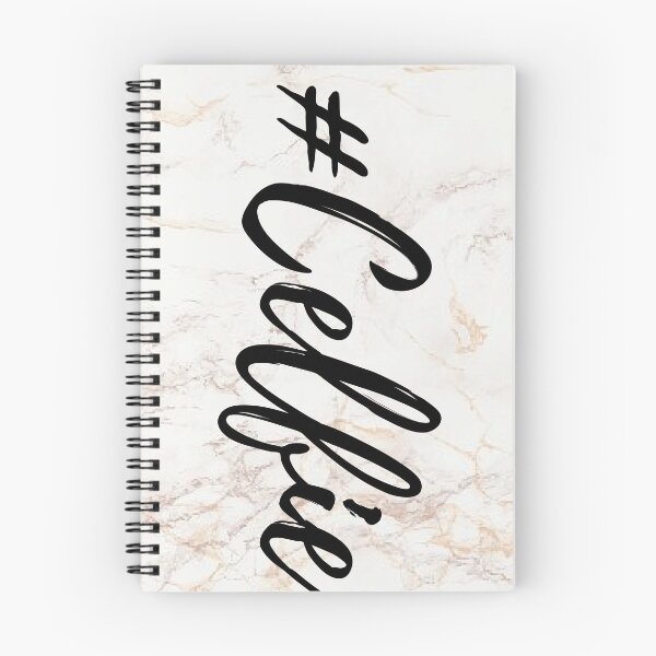 Item preview, #Celfie Pink & Rose Gold Marble Effect Print designed and sold by Laura Dawson.