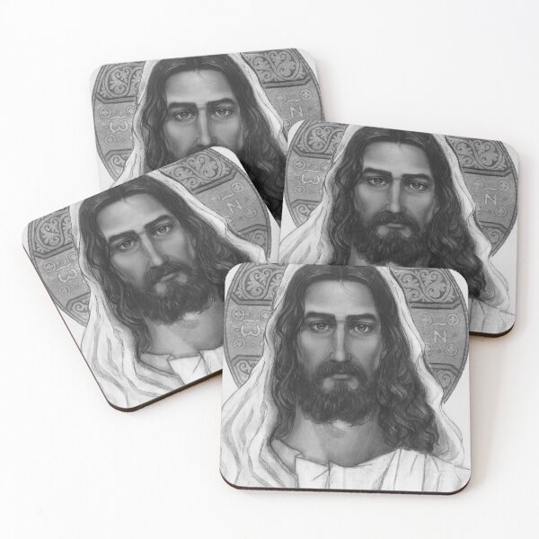 Item preview, Jesus Shroud of Turin art (black & white) designed and sold by Angela Arts.