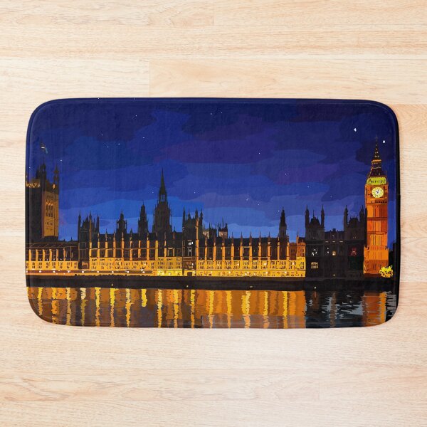 Item preview, London Night Sky Drawing designed and sold by DrawnByMatt.