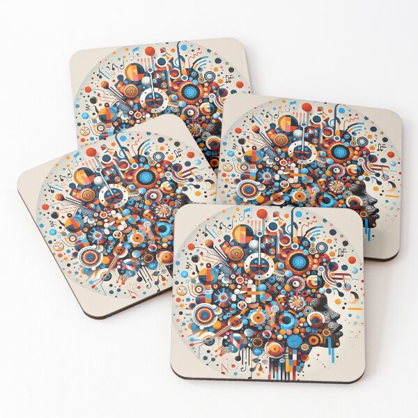 Item preview, Afro-Style Woman Abstract Chromatic Fusion designed and sold by Indoni.