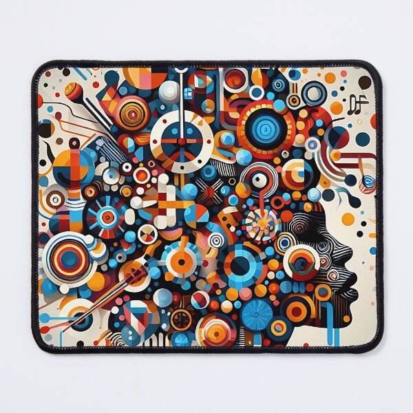 Item preview, Afro-Style Woman Abstract Chromatic Fusion designed and sold by Indoni.