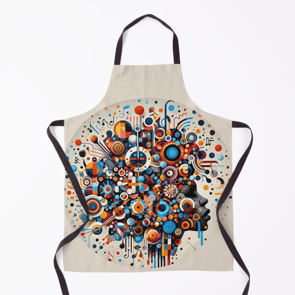 Item preview, Afro-Style Woman Abstract Chromatic Fusion designed and sold by Indoni.