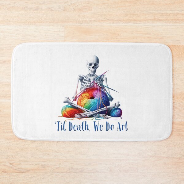 Item preview, 'Til Death, We Do Art: Crocheting designed and sold by sphericalearth.