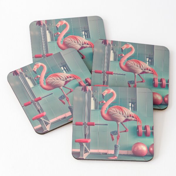 Item preview, Let's Flamingle - Flamingo Wear - Gym Workout designed and sold by my-sanity.