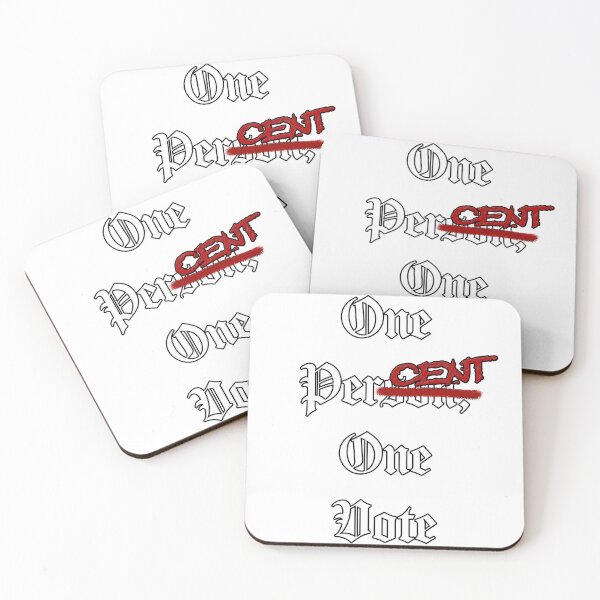 Item preview, One Percent, One Vote - Democracy in Crisis designed and sold by Matthew Kinnersly.
