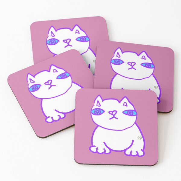 Item preview, LaMaisonOfMY OUI MOI CAT POKER-FACED COLLECTION NO.2 PINK designed and sold by LaMaisonOfMY.