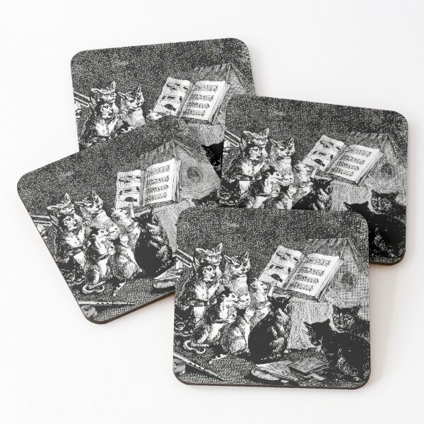 Item preview, cats concert vintage drawing designed and sold by stevepaint.