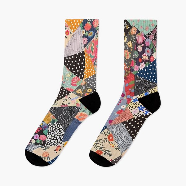 Item preview, “Colorful Irregular Patchwork Patterns” designed and sold by Art-Vortex-fr.