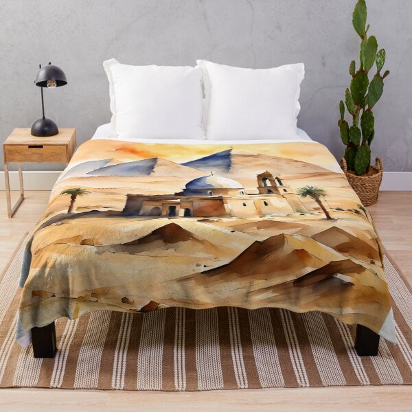 Item preview, 1.AD Old Church - Egypt In Watercolours  designed and sold by fluidwatercolor.
