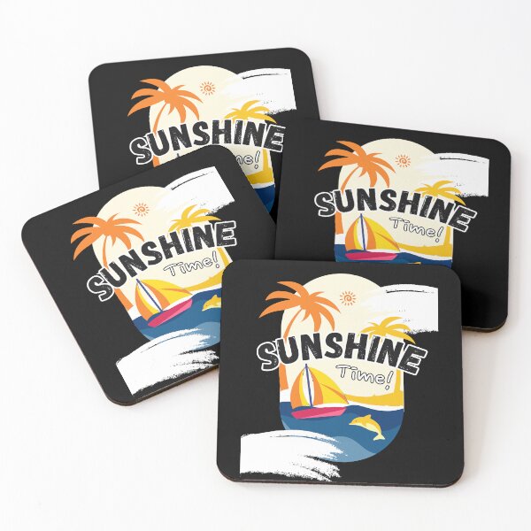 Item preview, Unisex Apparel - 'Sunshine Time' Custom Slogan Design designed and sold by Designer-Haven.