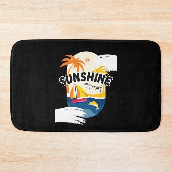 Item preview, Unisex Apparel - 'Sunshine Time' Custom Slogan Design designed and sold by Designer-Haven.