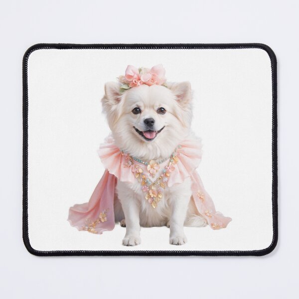 Item preview, Artistic Watercolor Dog in Retro Attire designed and sold by Victoria Riabov.