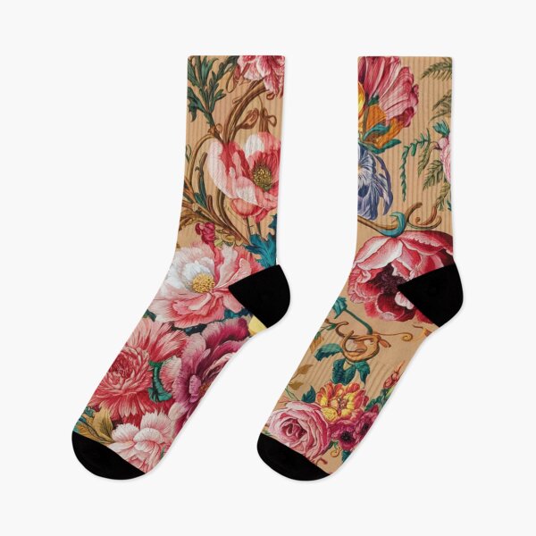 Item preview, Vintage Floral Print designed and sold by whitecat23.